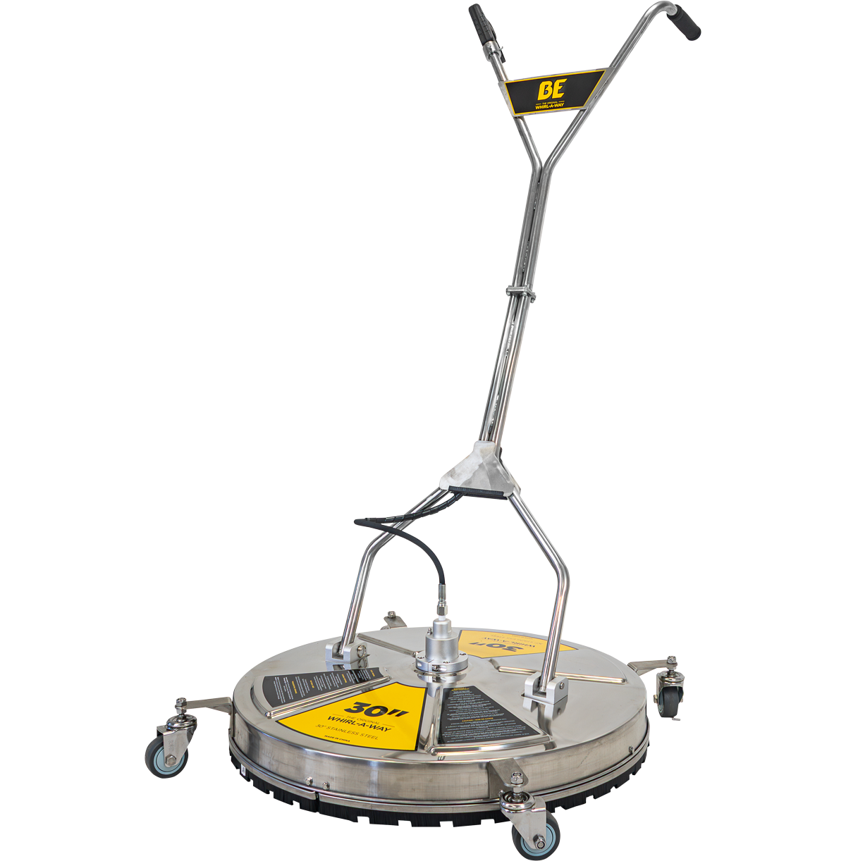 BAR Whirl-A-Way 30" Stainless Surface Cleaner - BAR part number 125 BAR3000S