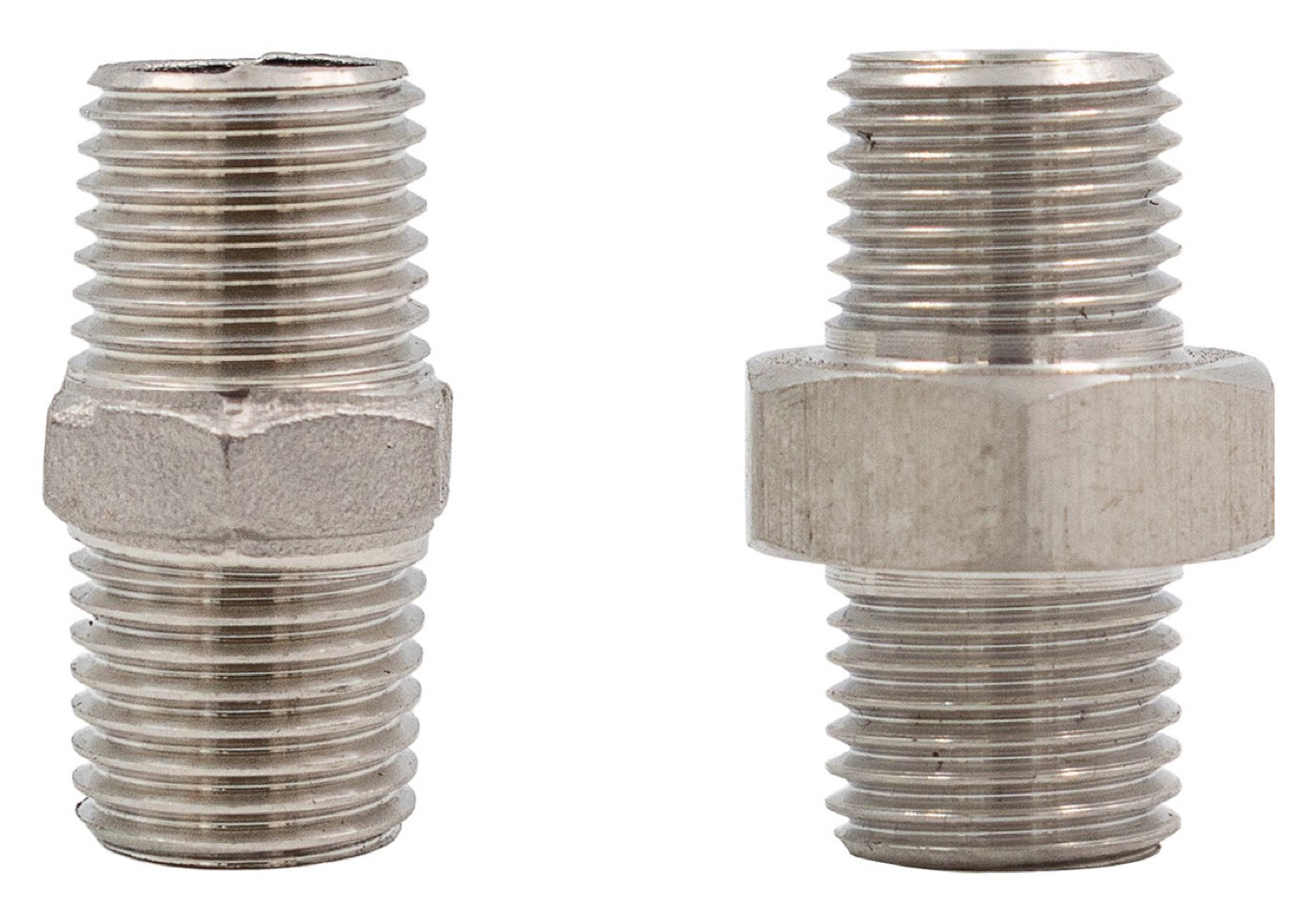 BAR Male Nipple — Stainless 5000 PSI - BAR part number 165 03257504