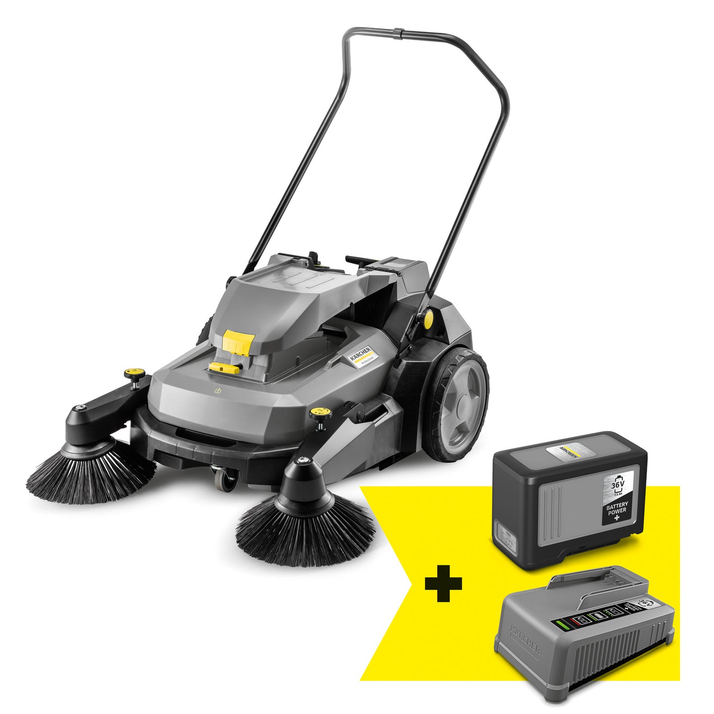 Kärcher KM 70/30 C Bp 2SB with 7.5 Ah battery and charger — 9.505-418.0