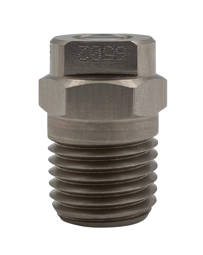 BAR 1/4" NPT Screw On 65° Washer Nozzle — Spraying Systems