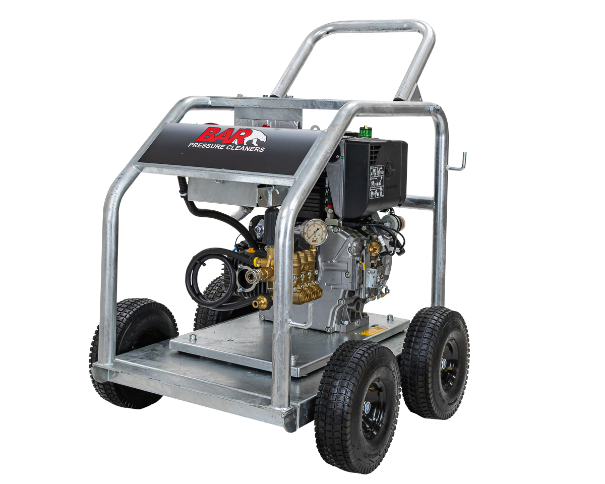 BAR 3500PSI 15LPM Kohler Diesel Pressure Cleaner - BAR part number 121 BAR3510-KEJD