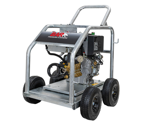 BAR 3500PSI 15LPM Kohler Diesel Pressure Cleaner - BAR part number 121 BAR3510-KEJD