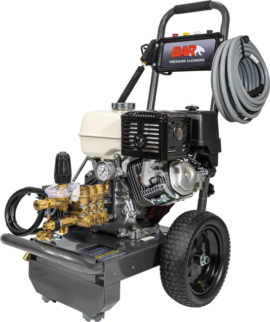 BAR 4000PSI 15LPM Honda GX390 Petrol Pressure Cleaner - BAR part number 120 BAR4013C-H