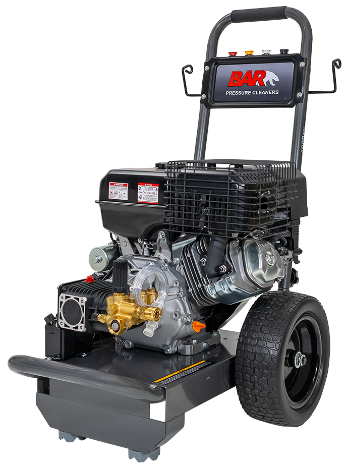 BAR 4000PSI 15LPM Powerease Petrol Pressure Cleaner - BAR part number 120 BAR4015A-RE
