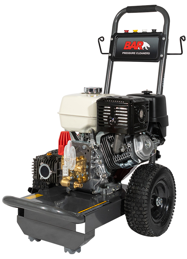 BAR 4200PSI 15LPM Honda GX390 Triplex Petrol Pressure Cleaner - BAR part number 120 BAR4213K-H