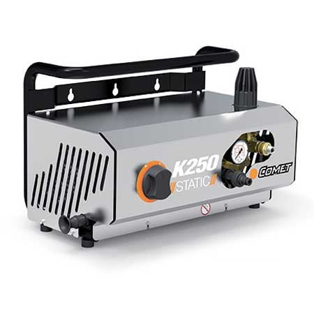 BAR K250 Static 2465PSI 15LPM Three Phase Wall Mount Electric Pressure Cleaner - BAR part number 102 K250 15 170S
