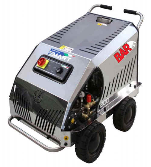 BAR Lux 1740PSI 11LPM Hot Water Electric Pressure Cleaner - BAR part number 108 HOT12/11 SI