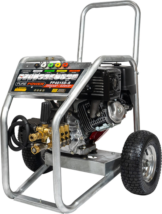 BAR Pure Power 4000PSI 15LPM Petrol Pressure Cleaner - BAR part number 120 PP4015D-R