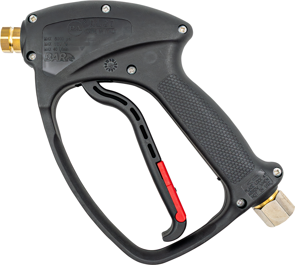 BAR RL-37 High Pressure Gun with Swivel - BAR part number 145 30.1220.86