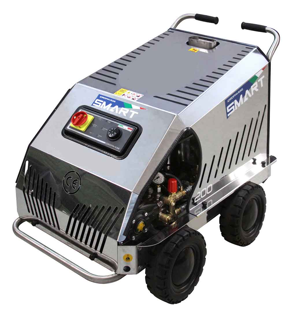 BAR Smart 2900PSI 21LPM Three Phase Hot Water Electric Pressure Cleaner - BAR part number 108 HOT20021PHSS