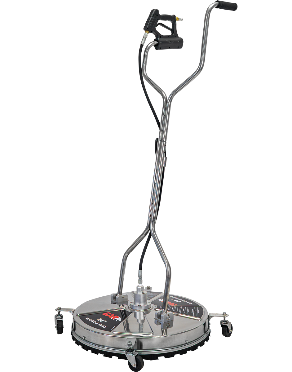 BAR Whirl-A-Way 24" Stainless Surface Cleaner - BAR part number 125 BAR2400S