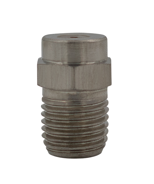 BAR 0 degree pencil blasting screw-on nozzle, 1/4 inch NPT, with a BAR stainless insert