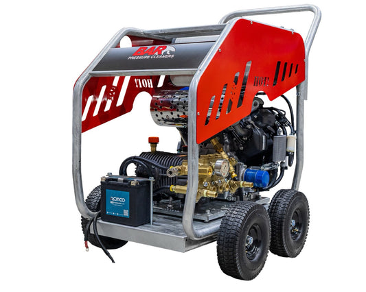 BAR 5000PSI 26LPM Honda iGX800 V-Twin Gearbox Drive Petrol Pressure Cleaner - BAR part number 120 BAR5030CG-HEJM