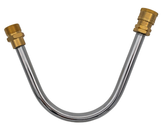 BAR Small Gutter Cleaner Lance Extension — M22 Inlet - BAR part number 125 85.400.033