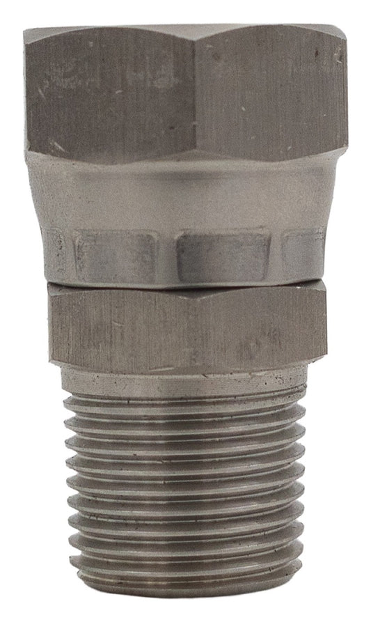 BAR Swivel Adaptor — Male-Female Stainless - BAR part number 165 46-S1B2B30606