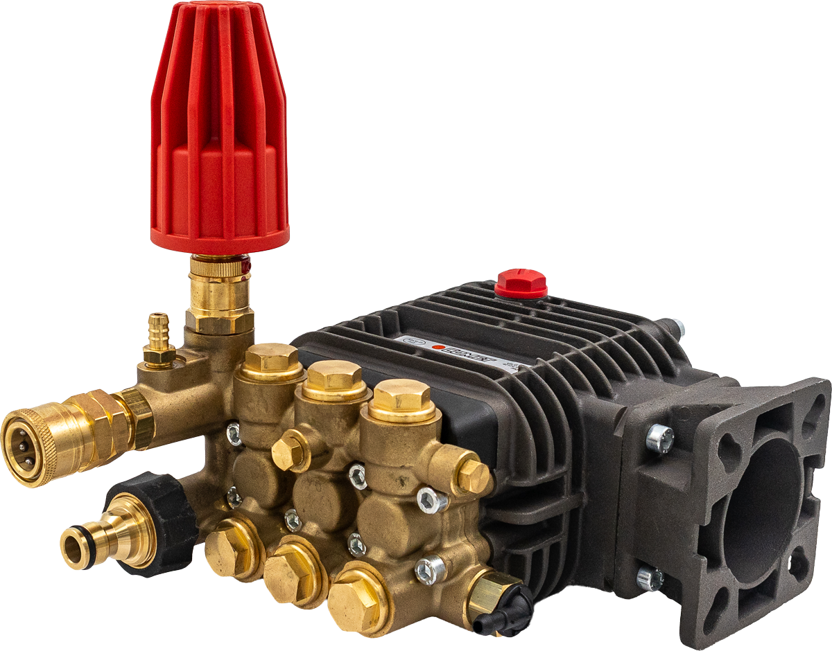 Comet BWD-K3027 triplex pump repower kit with unloader