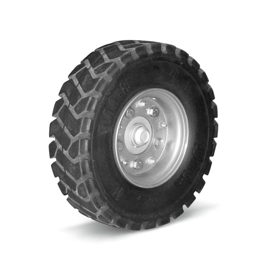Wheel solid rubber