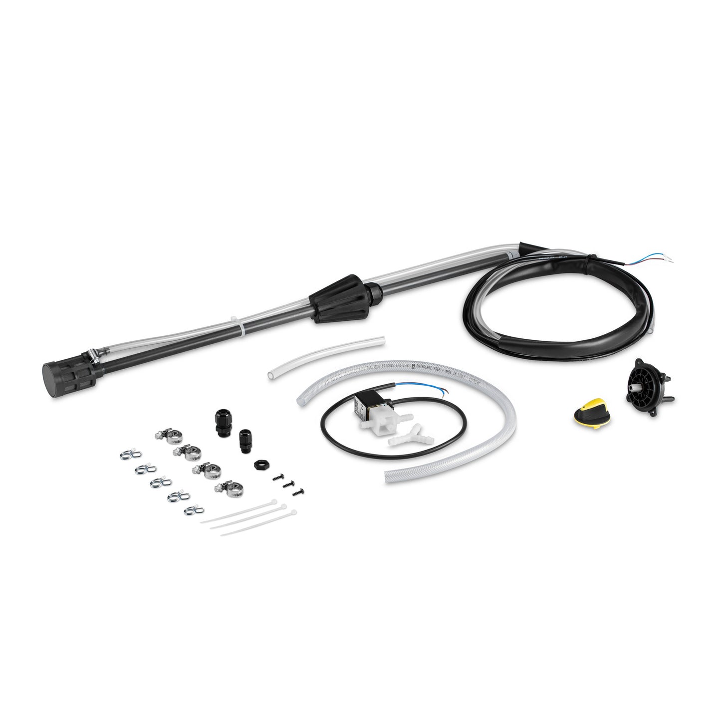 Optional: RM2 detergent kit - remote with solenoid valve + suction lance +