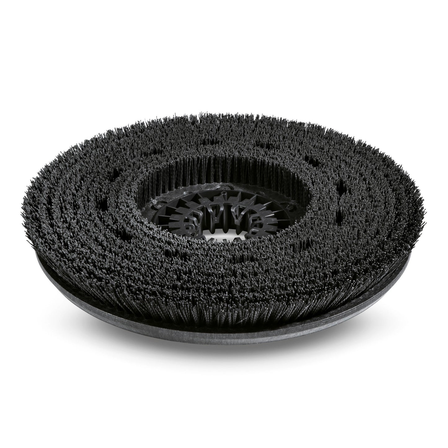 Disc brush cpl. hard black 355 mm