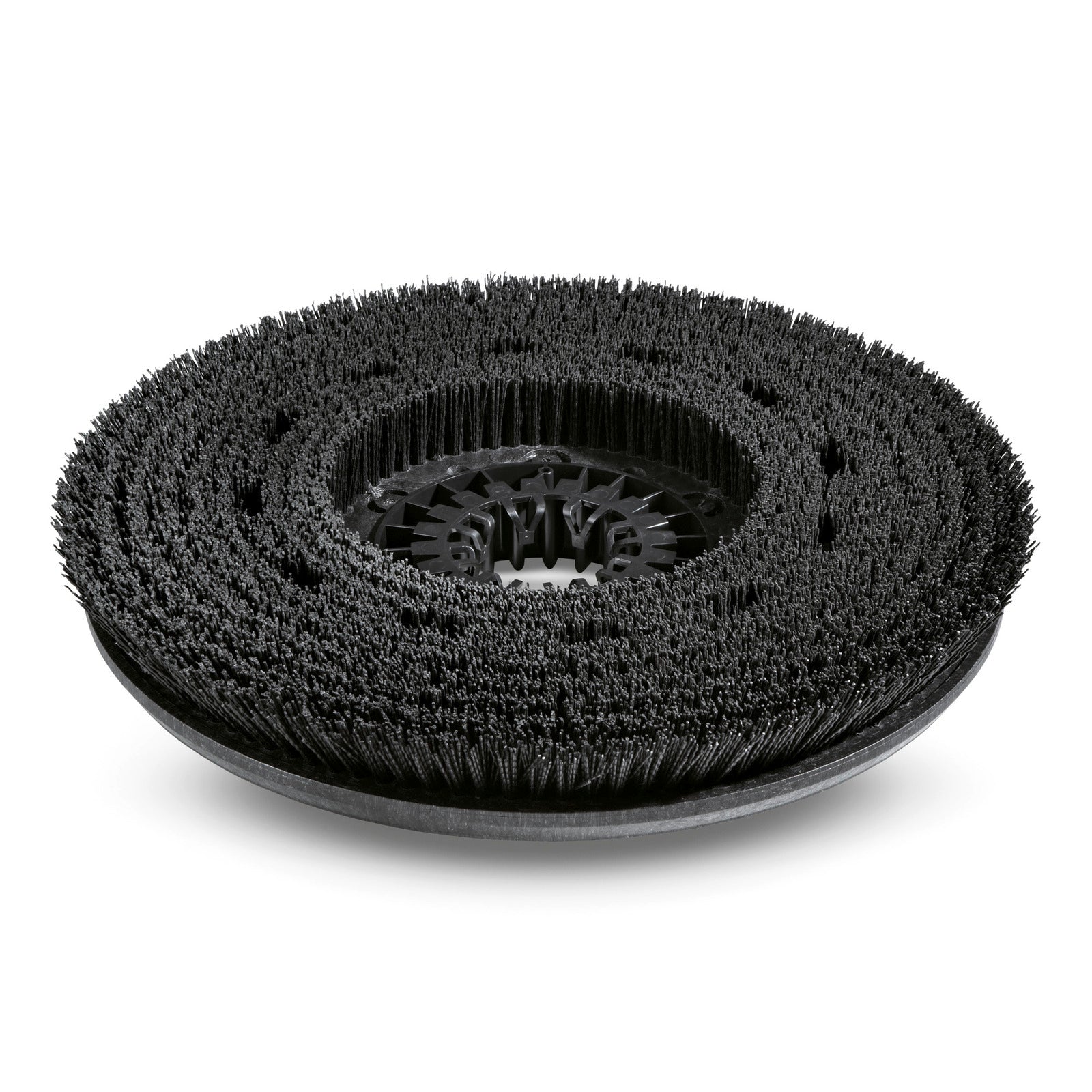 Disc brush cpl. hard black 355 mm