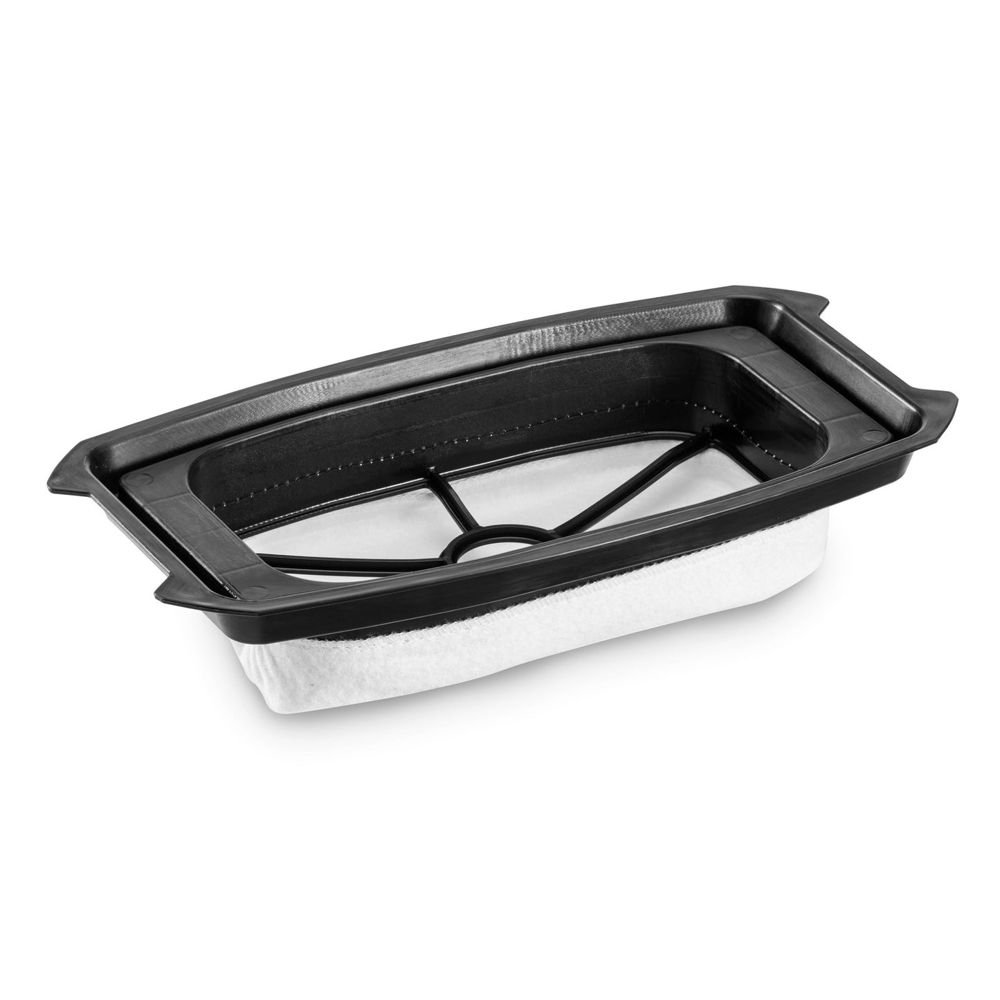 Filtering basket packaged