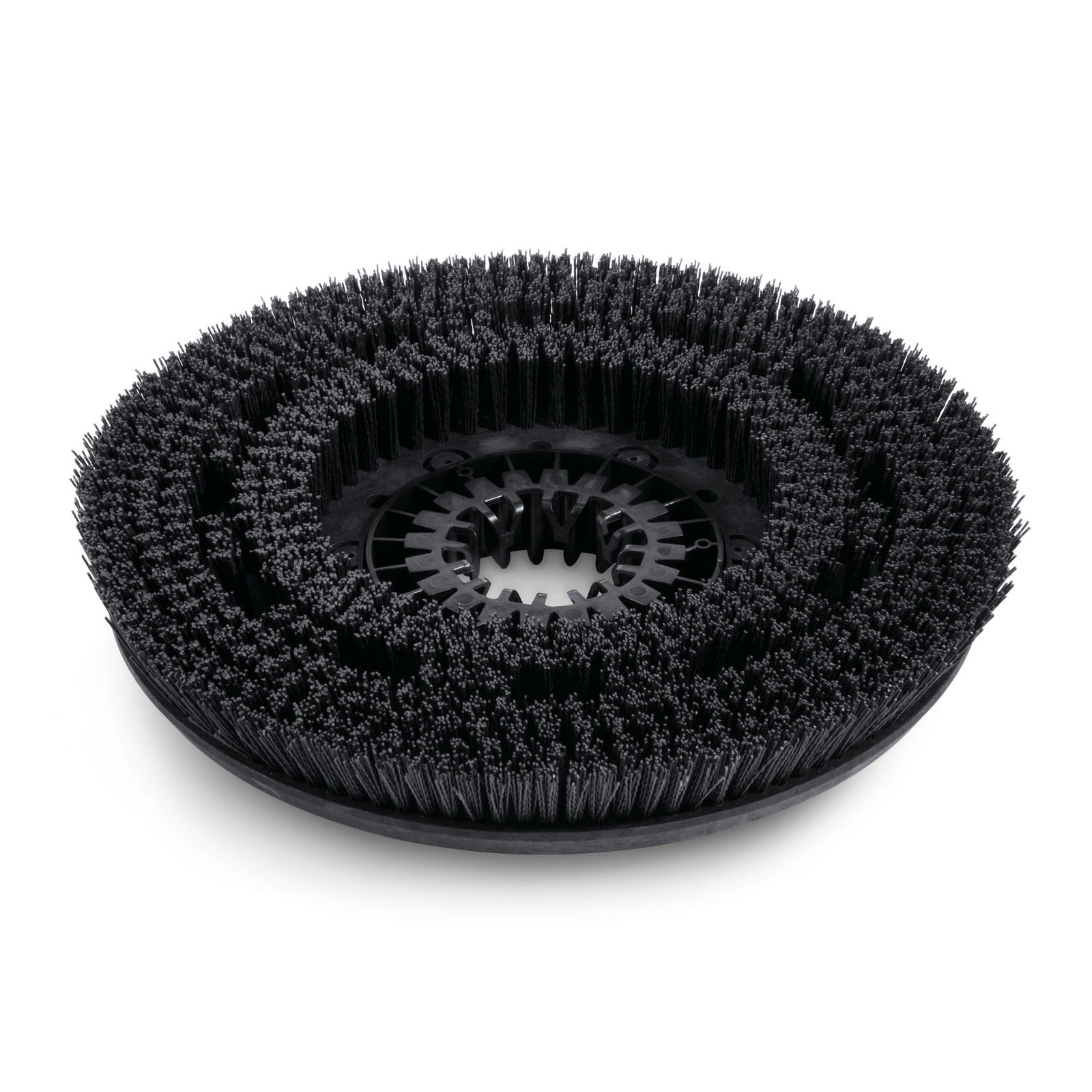 Disc brush cpl. hard black 406 mm