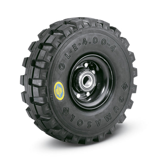 Add-on kit tire equipment solid rubber