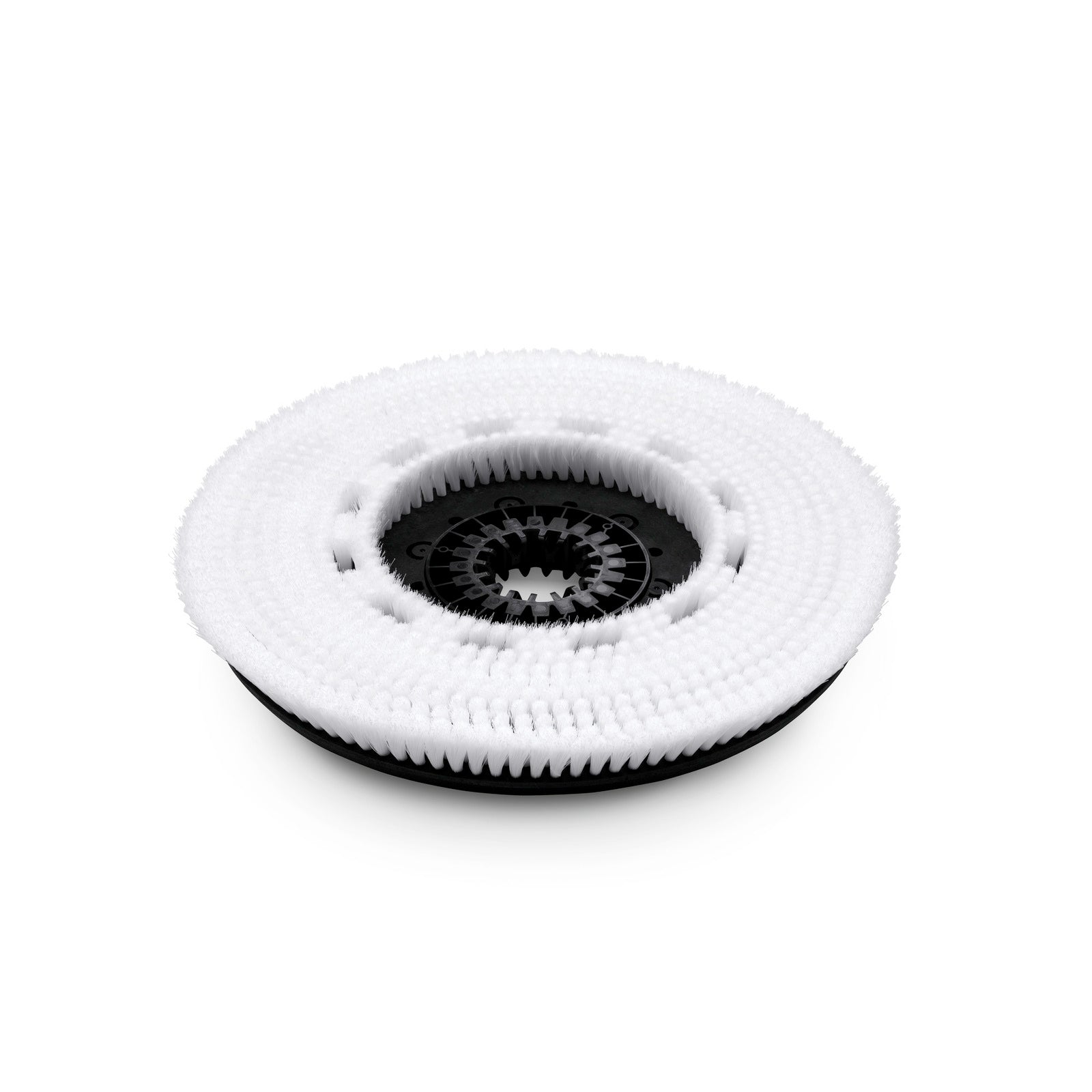 Disc brush cpl. white 406 mm