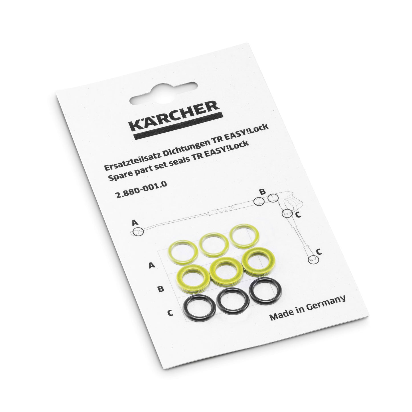 Spare part set seals TR
