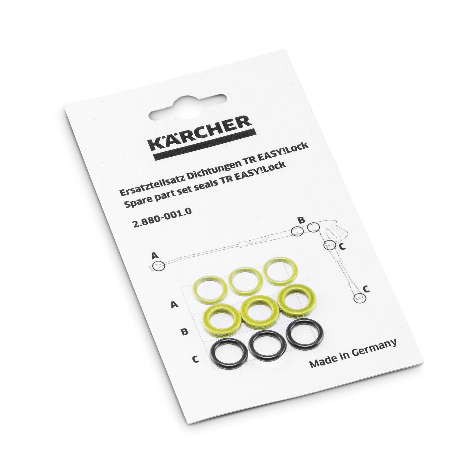 Spare part set seals TR