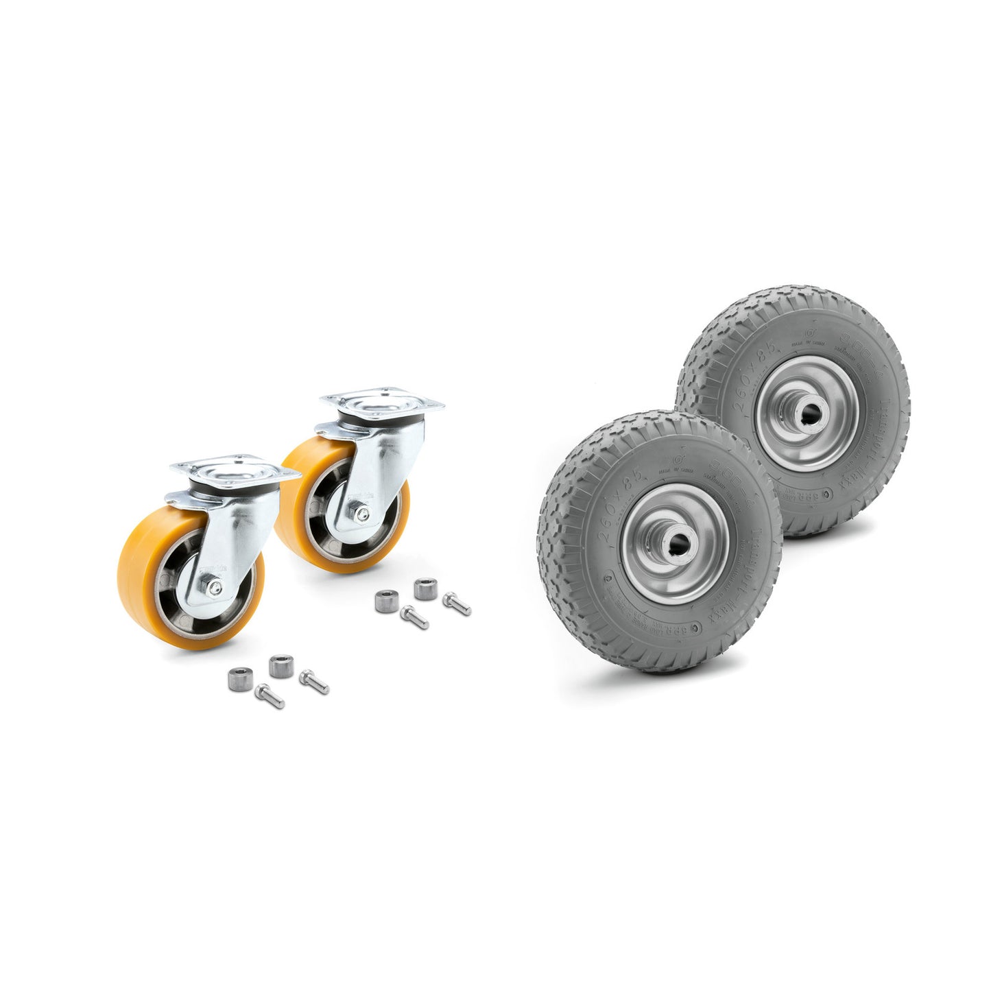 Conversion kit wheels