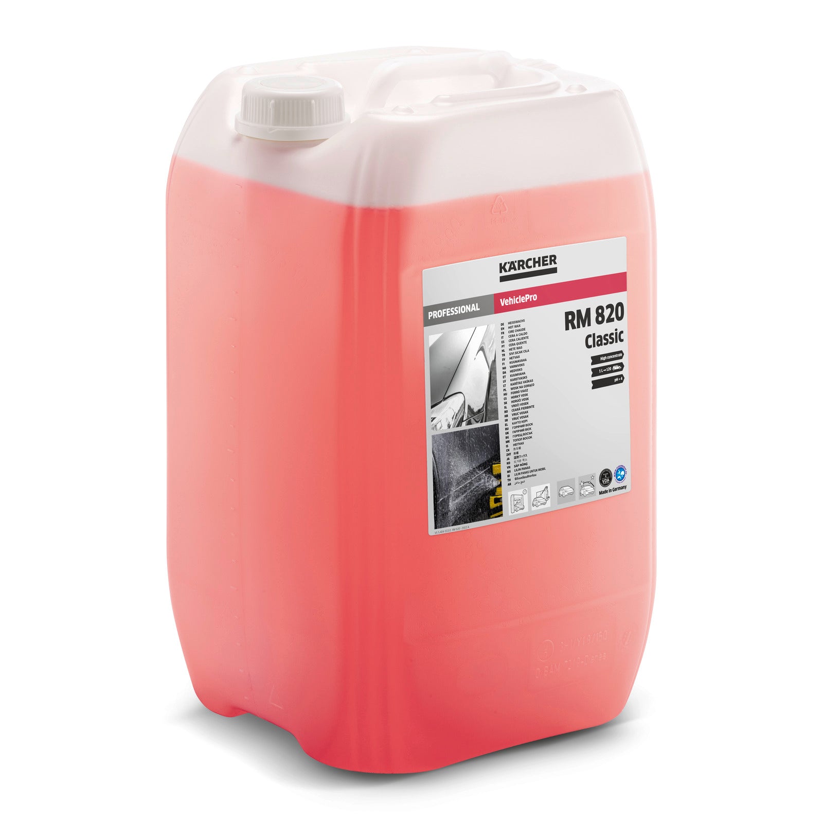 RM 820 Classic 20l hot wax