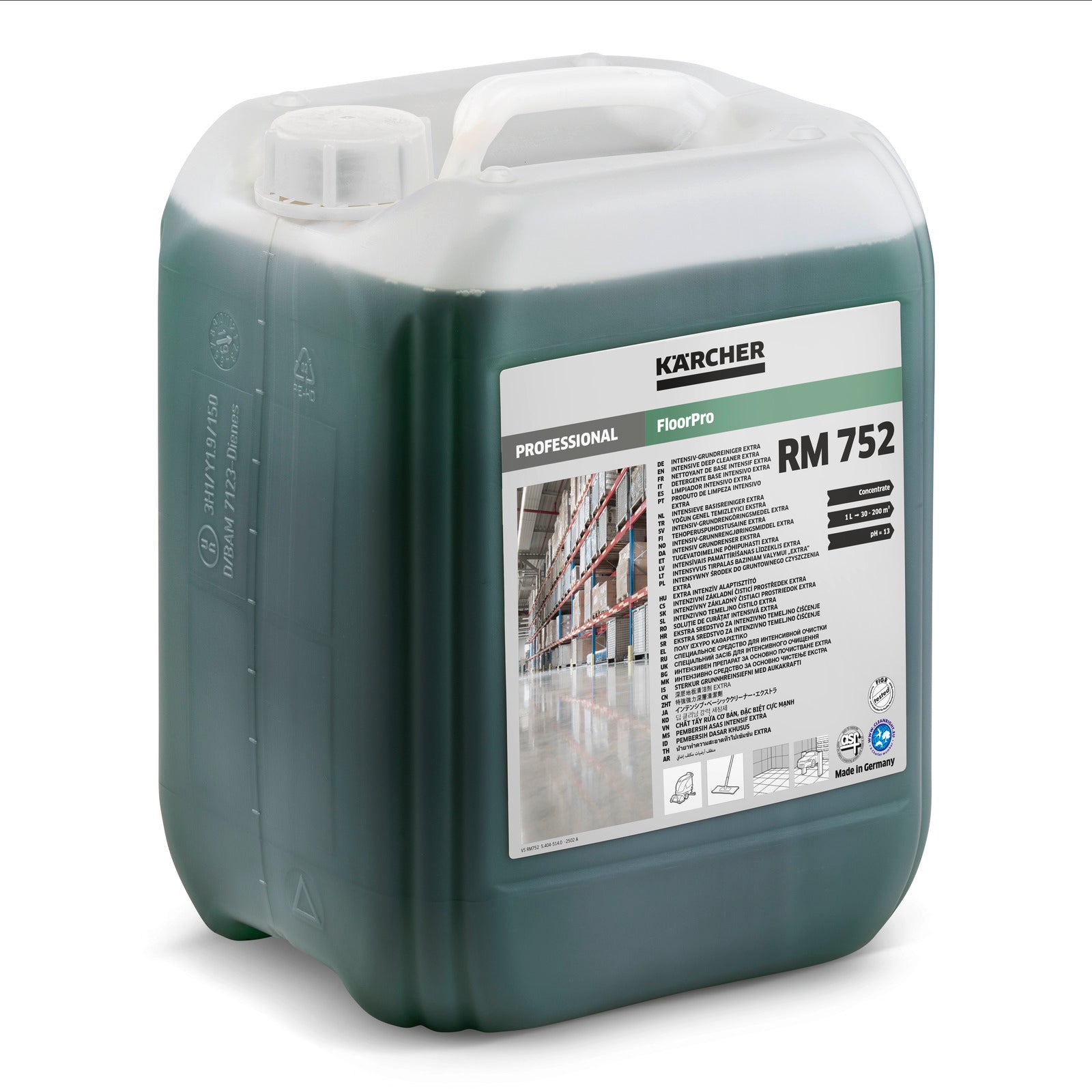 RM 752 10l intensive basic cleaner Ext