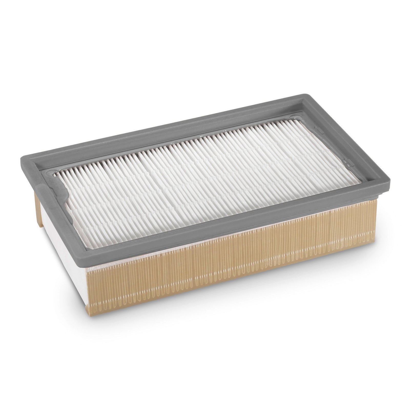 Flat pleated filter PE HEPA 0,95 mÂ²