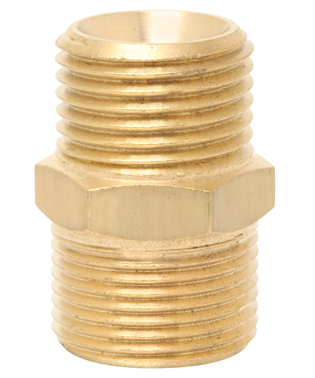 PA premium brass M22 nipple with 1/2 inch BSP tail