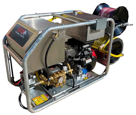 BAR4030CJ high flow van pack drain jetter, 4000 PSI 32 L/min