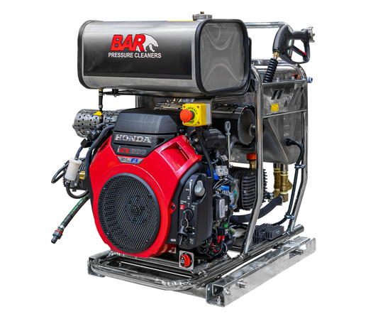 BAR5030CG ute pack pressure washer on JMAS frame, 5000 PSI 26 L/min
