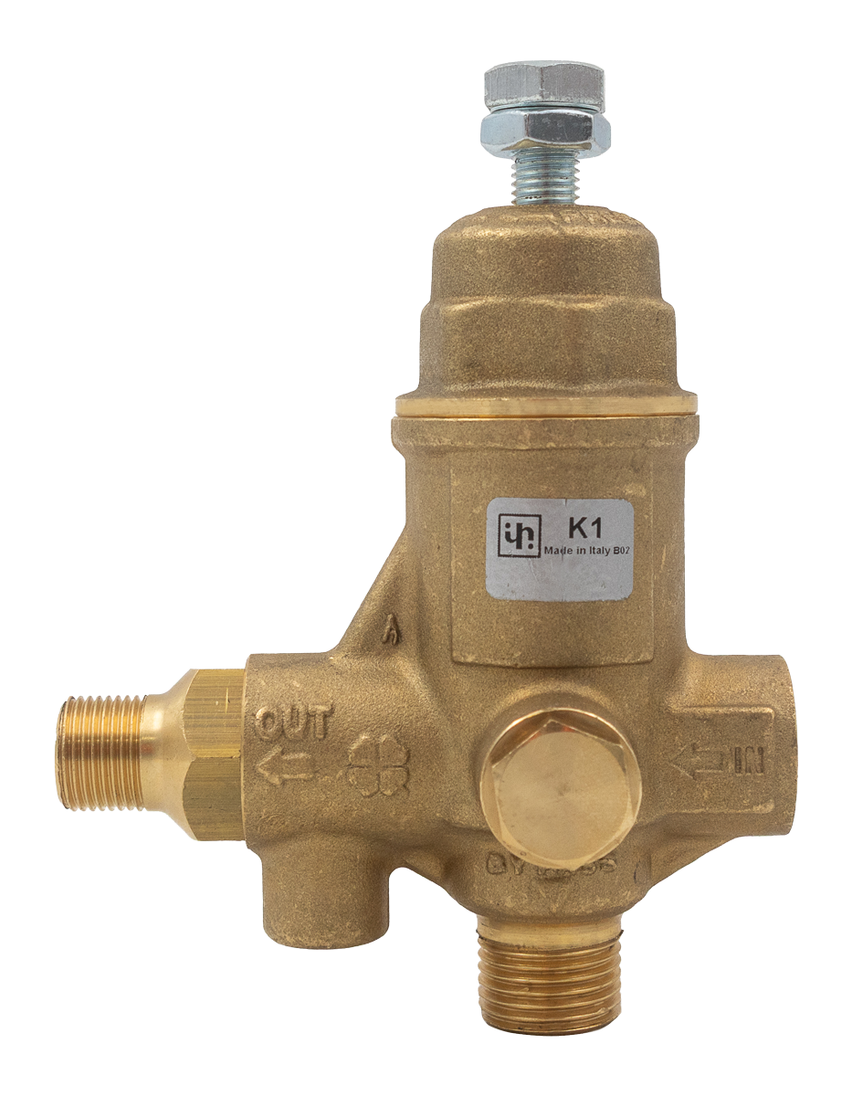 Interpump K1.LL flow sensitive unloader with 3/8 inch BSP female outlet
