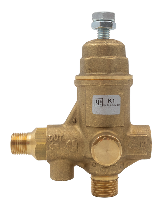 Interpump K1.LL flow sensitive unloader with 3/8 inch BSP female outlet