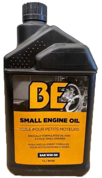 BE small engine oil 10W30, 1 litre bottle