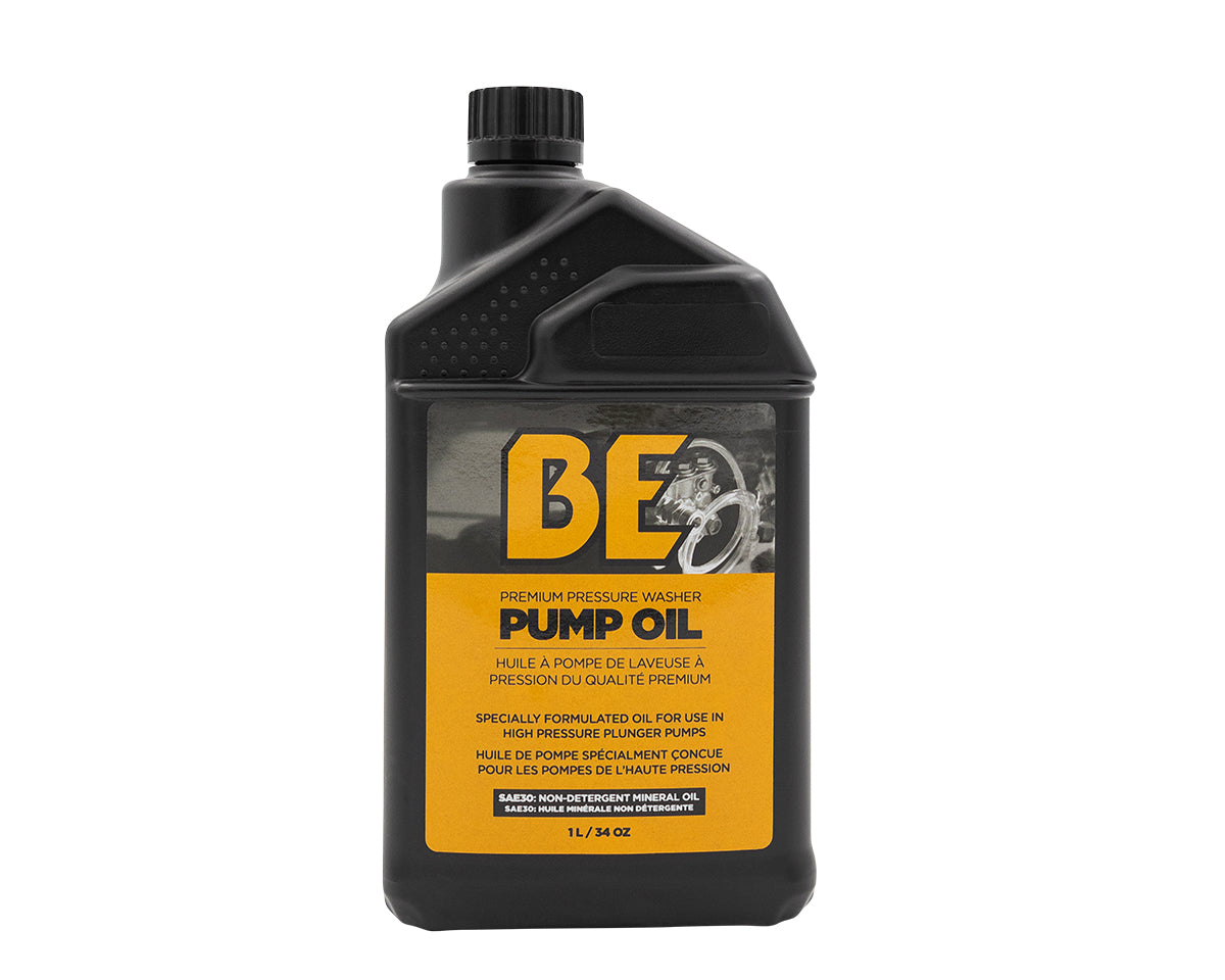 BE pump oil SAE30 non-detergent, 1 litre bottle