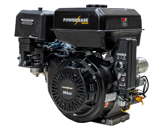 Powerease R300 10 HP 301cc electric start petrol engine with 1 inch keyed shaft