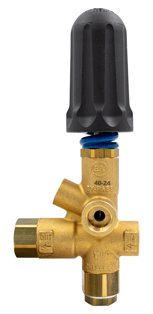PA Pulsar 4R unloader with 1/4 inch BSP female gauge port