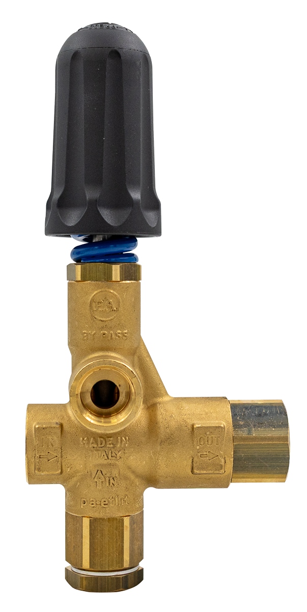 PA VB85 high flow bypass unloader with adjusting knob
