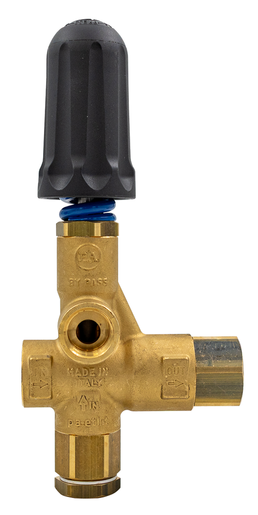 PA VB85 high flow bypass unloader with adjusting knob