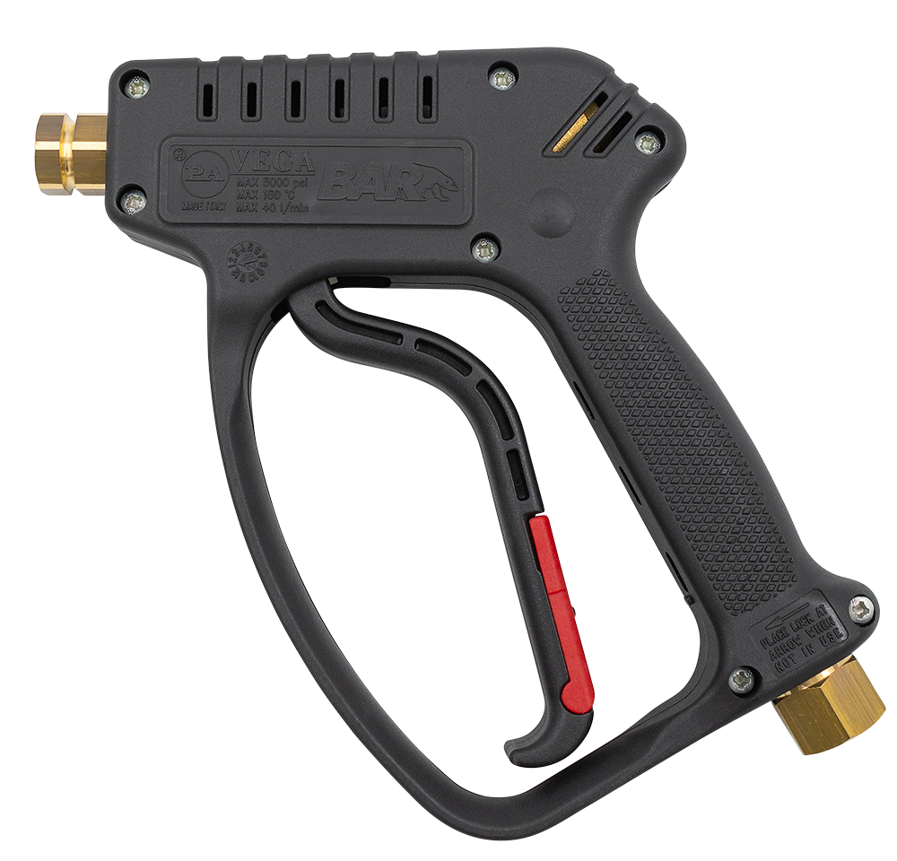 PA Vega Tuff 2 high pressure gun with fixed 3/8 inch BSP female inlet