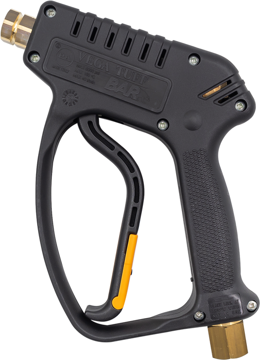 PA Vega Tuff 2 high pressure gun with brass swivel inlet